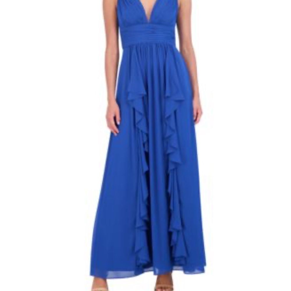 Eliza J Women's Ruffled Ruched Gown
V7 - Picture 3 of 6